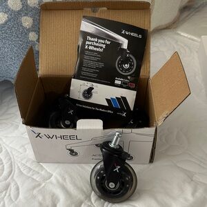 X-Wheels Black set of 5